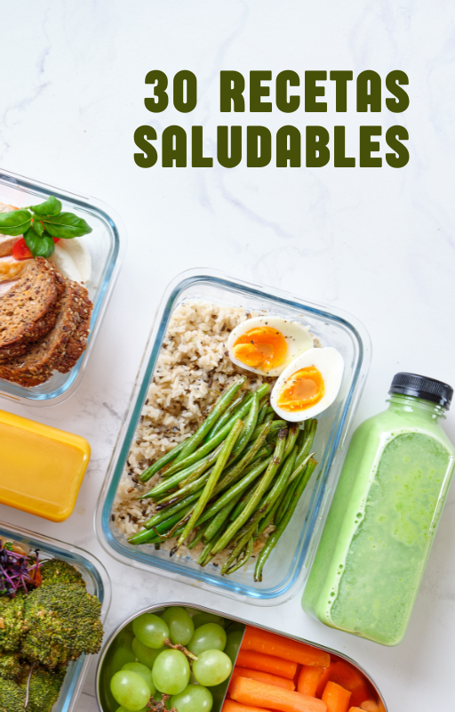 30 Recetas saludables + 3 bonos: Guía para monetizar tus recetas